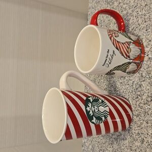 Two Christmas Coffee/Tea Mugs